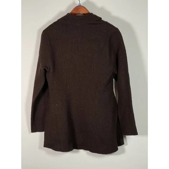 NEW NWT TSD Two Star Dog 100% Wool Brown Button Front Jacket ed Sz S L XL - Picture 9 of 9